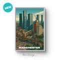 Manchester’s Deansgate - Urban Art Print