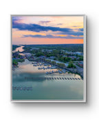 Sunset at Preston Docks