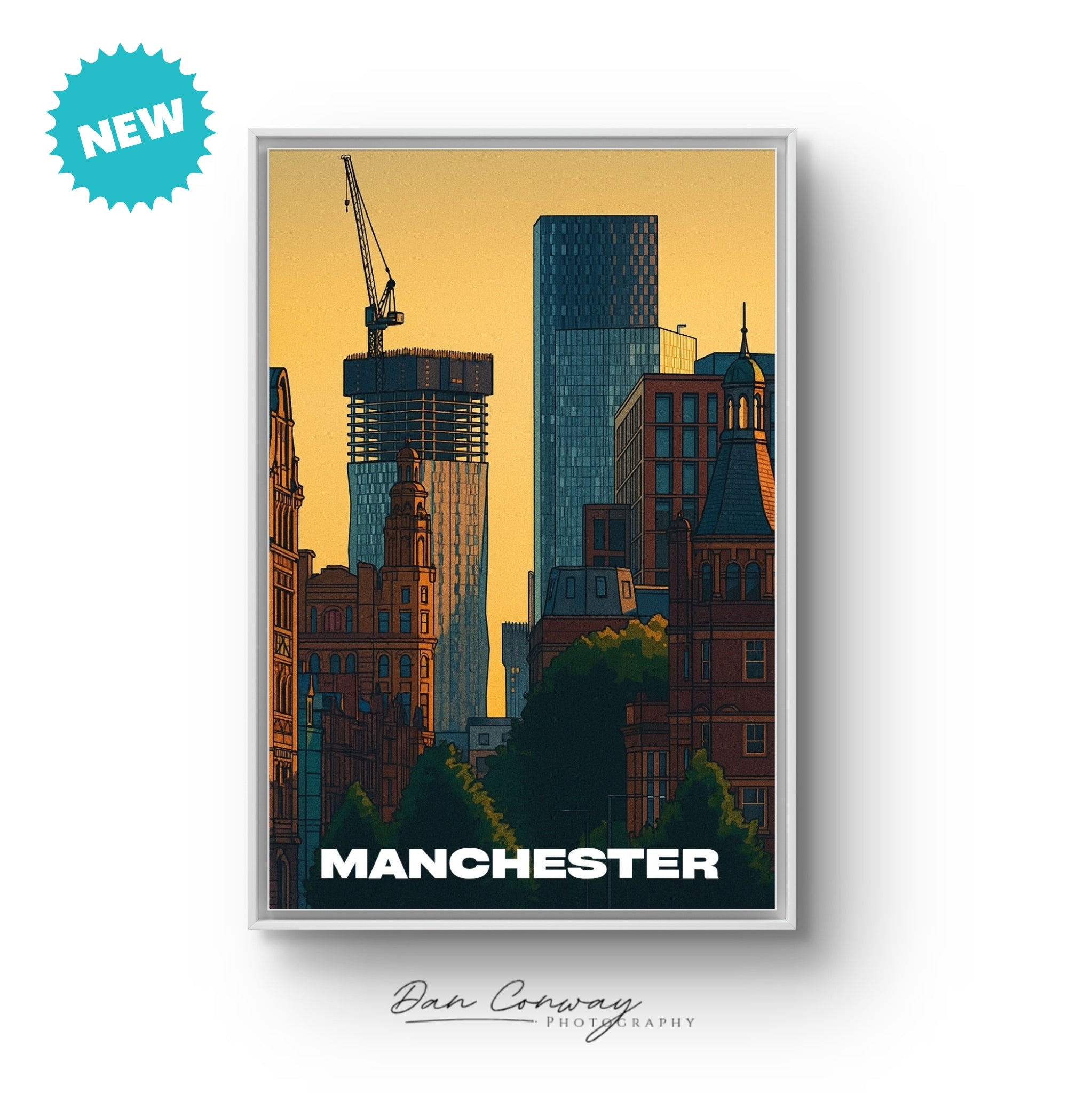 Skies the limit - Urban Art Print