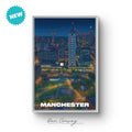 Piccadilly Gardens, Manchester – Urban Art Print