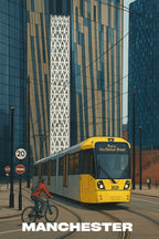 Lower Mosley Street, Manchester – Urban Art Print